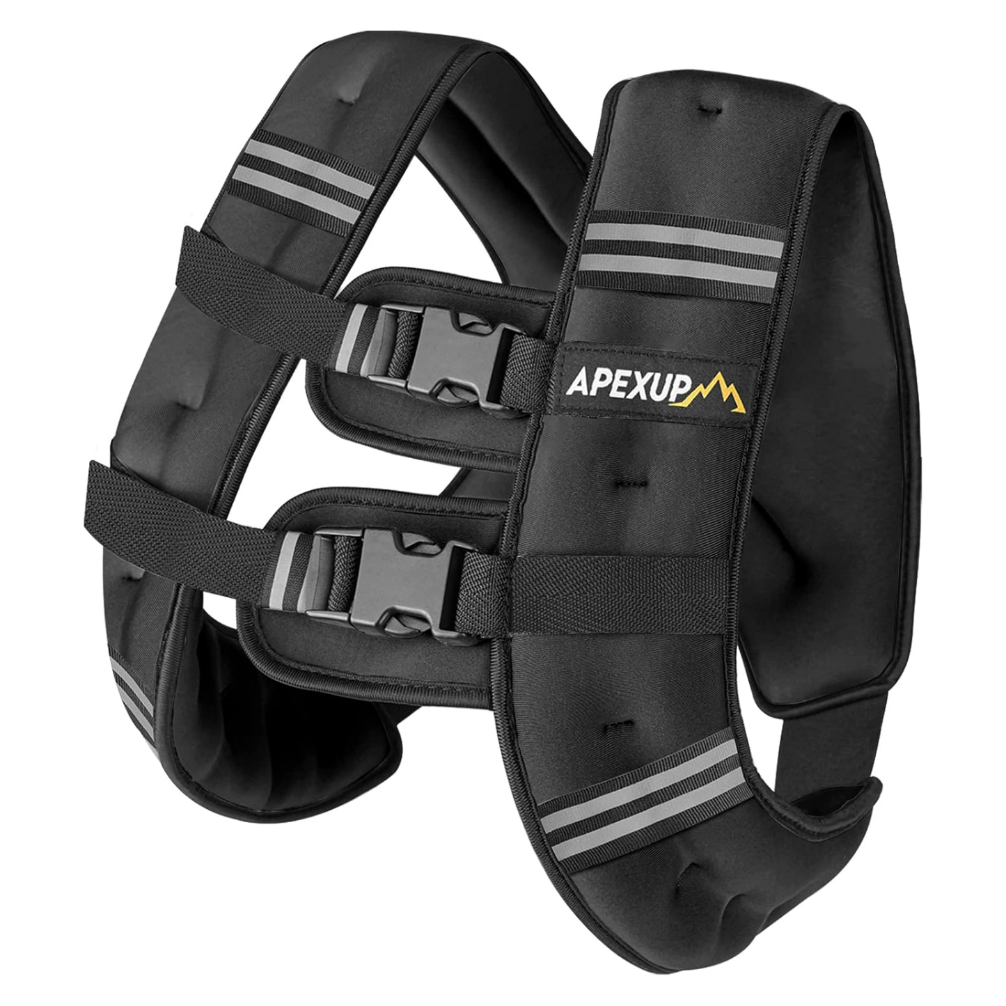 Weighted Vest with Reflective Stripe (5/10/15/20/25/30 lbs)