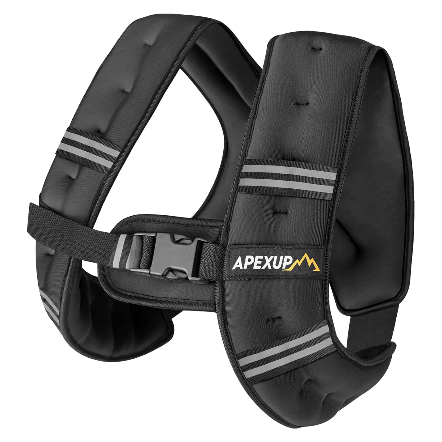 Weighted Vest with Reflective Stripe (5/10/15/20/25/30 lbs)