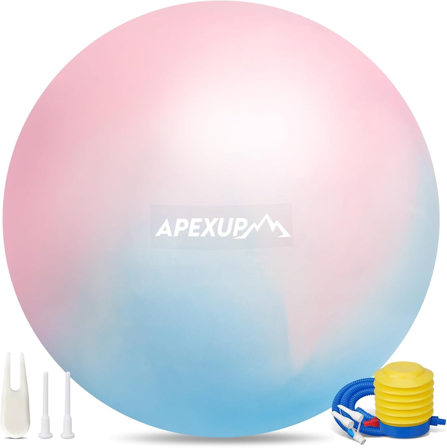 Yoga Exercise Ball, Heavy Duty Large Gym Ball, Anti Slip, Stable