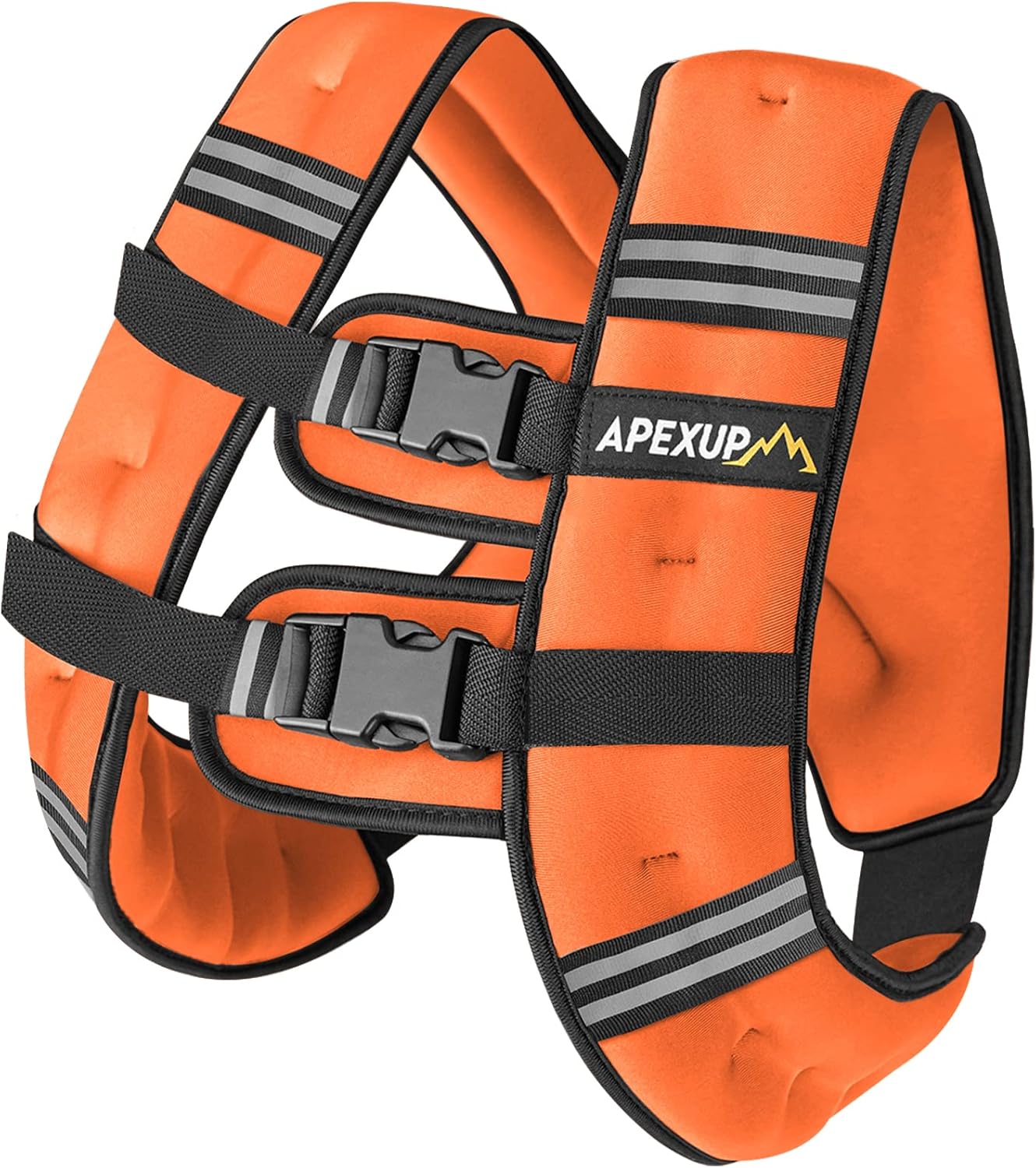 Weighted Vest with Reflective Stripe (5/10/15/20/25/30 lbs)