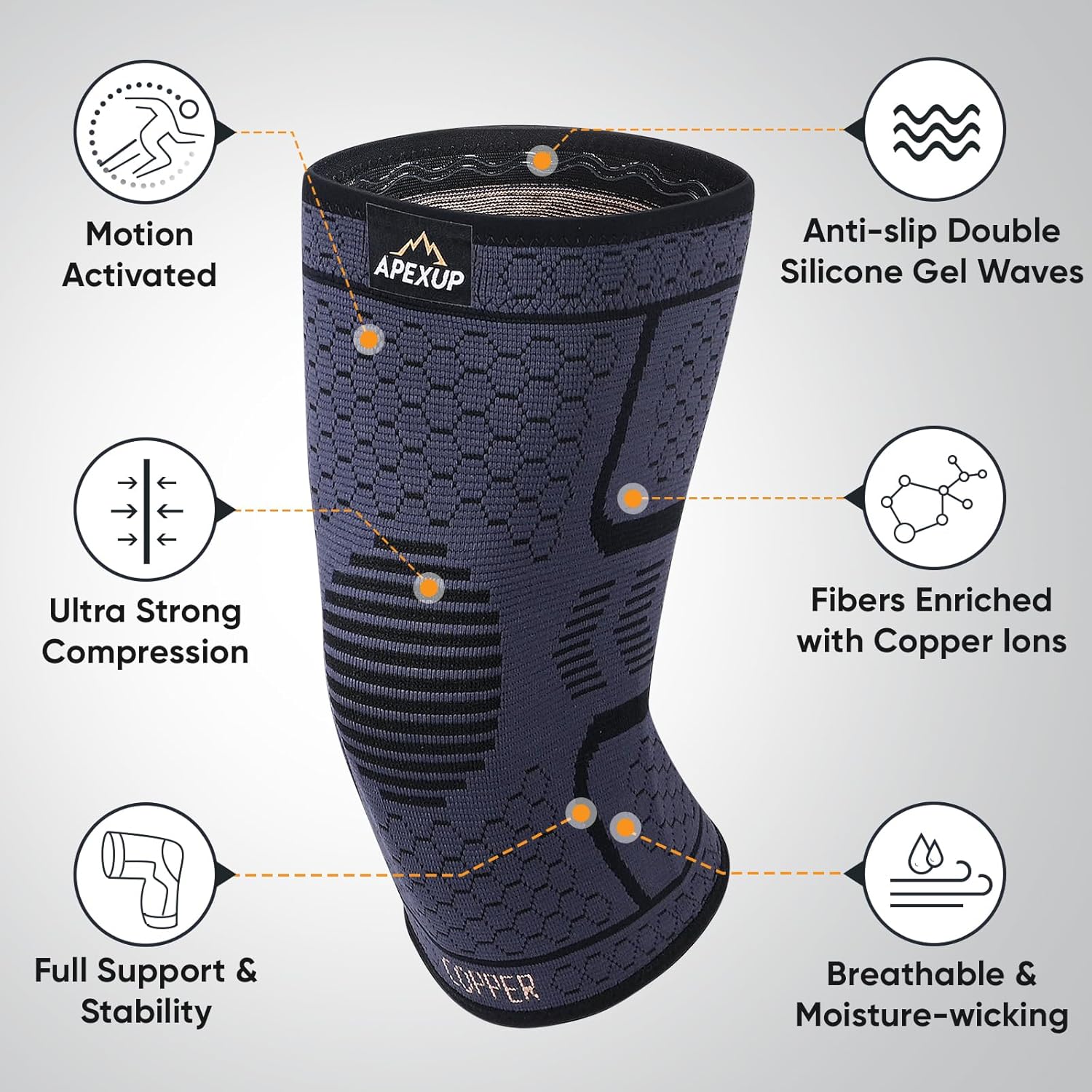 Copper Knee Brace