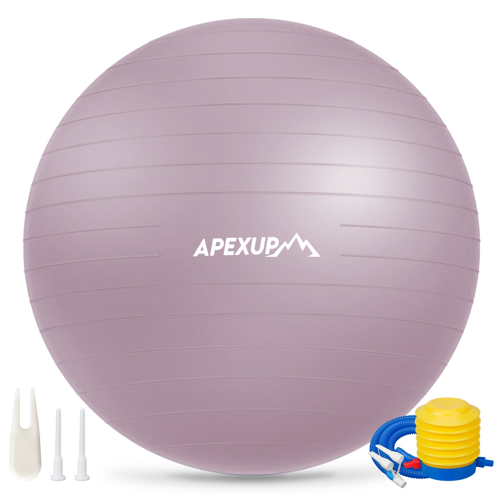 Yoga Exercise Ball, Heavy Duty Large Gym Ball, Anti Slip, Stable