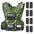 Adjustable Weighted Vest with Reflective Stripe, Iron Weights (20/30/40 lbs)