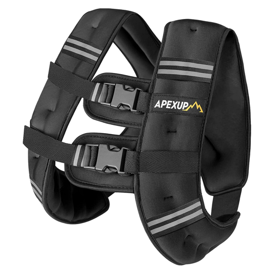 Weighted Vest with Reflective Stripe (5/10/15/20/25/30 lbs)