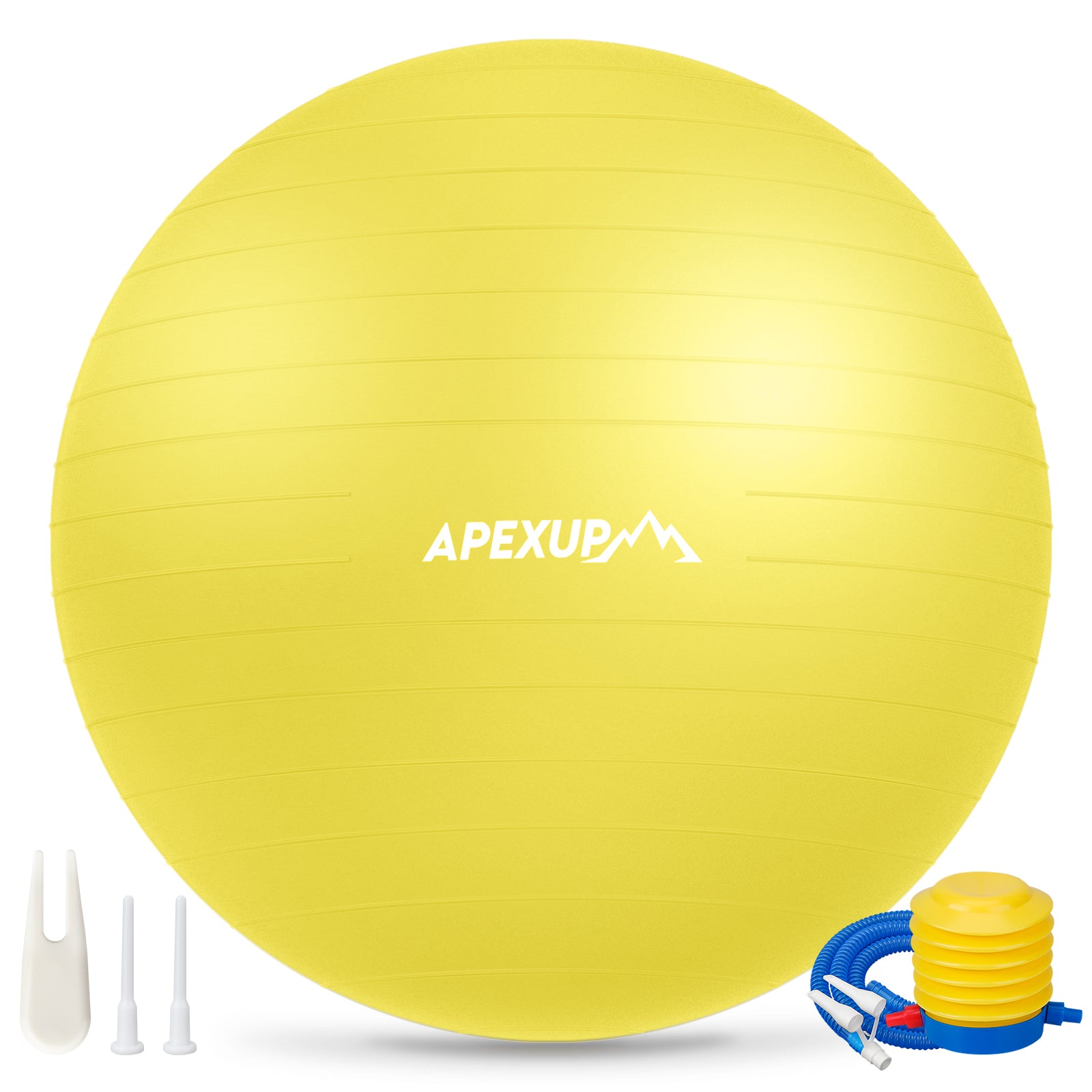 Yoga Exercise Ball, Heavy Duty Large Gym Ball, Anti Slip, Stable