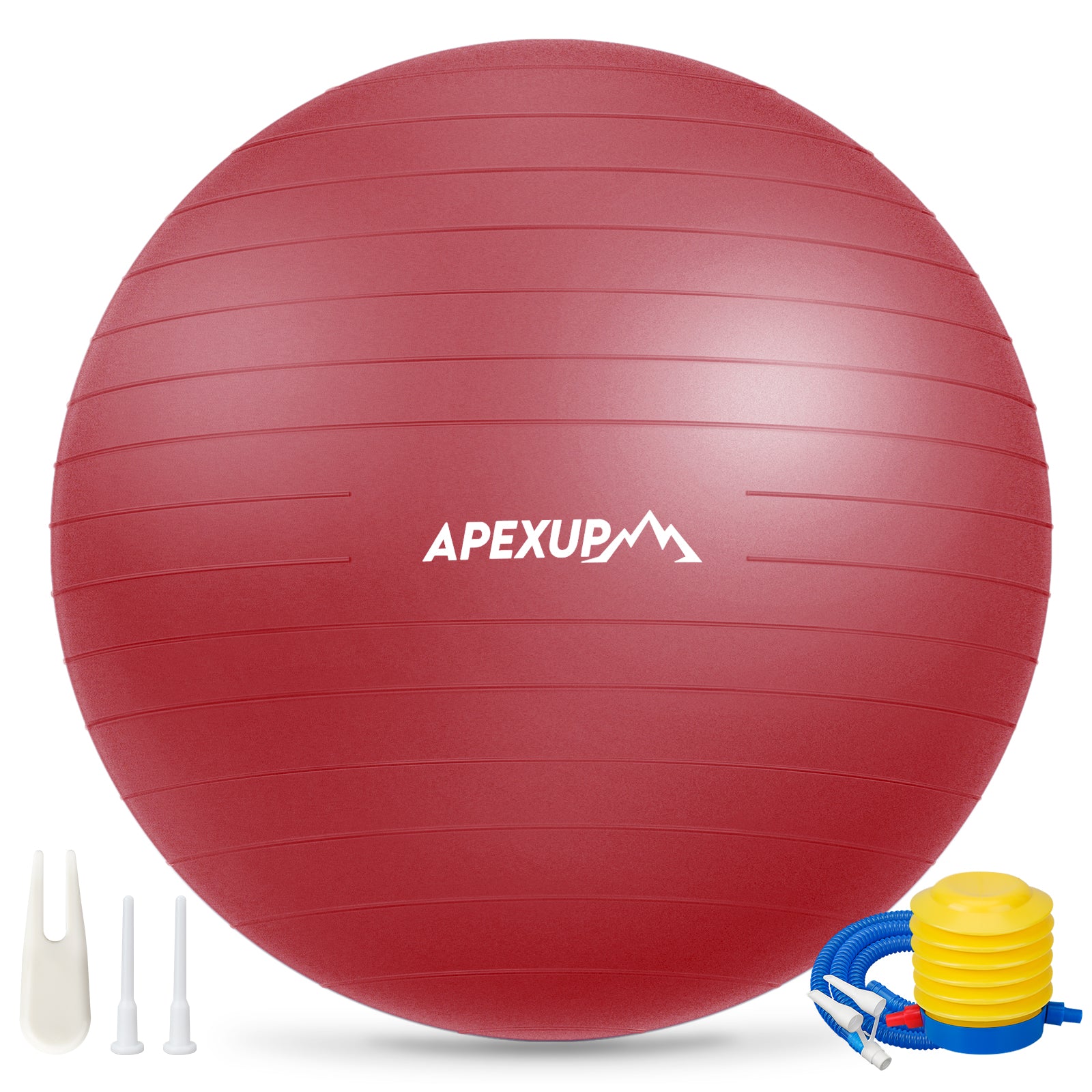 Yoga Exercise Ball, Heavy Duty Large Gym Ball, Anti Slip, Stable