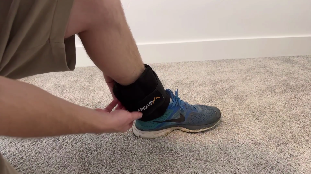 Load video: apexup ankle weights