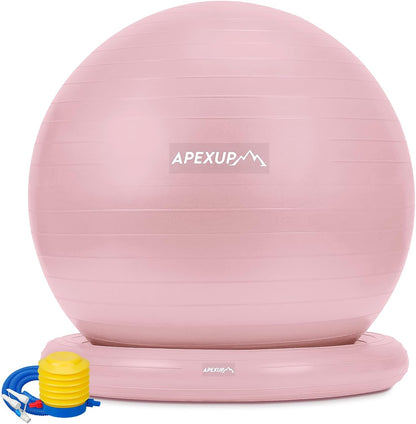 Yoga Ball Chair, Anti Slip Stability Ball Fitness Ball Seat