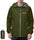 Packable Rain Jacket with Reflective Zipper, Lightweight Waterproof Raincoat