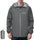 Packable Rain Jacket with Reflective Zipper, Lightweight Waterproof Raincoat
