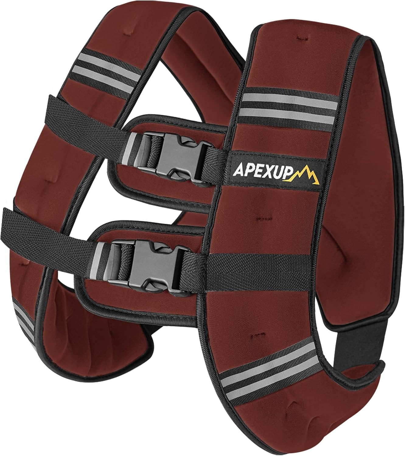 Weighted Vest with Reflective Stripe (5/10/15/20/25/30 lbs)