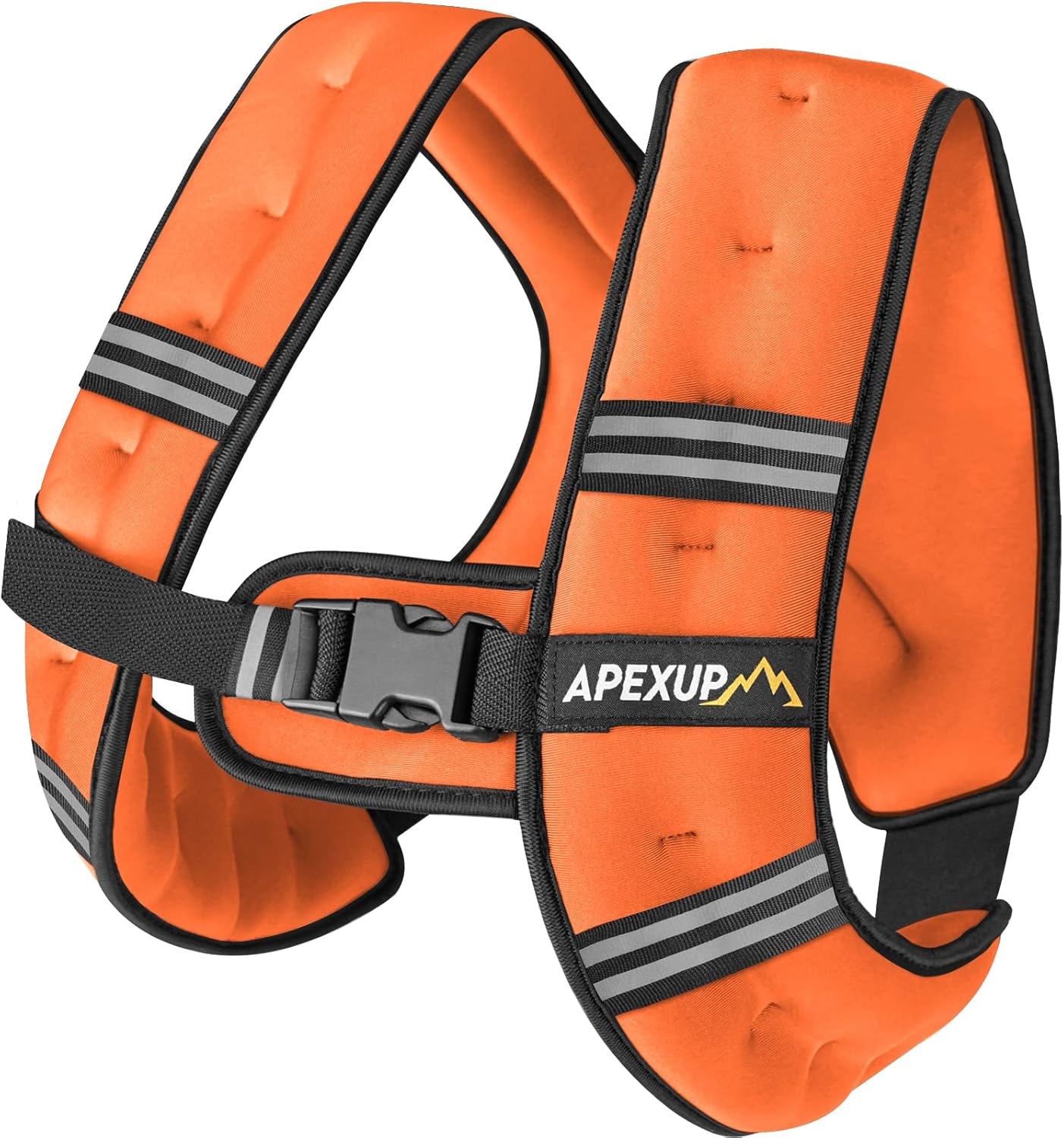 Weighted Vest with Reflective Stripe (5/10/15/20/25/30 lbs)