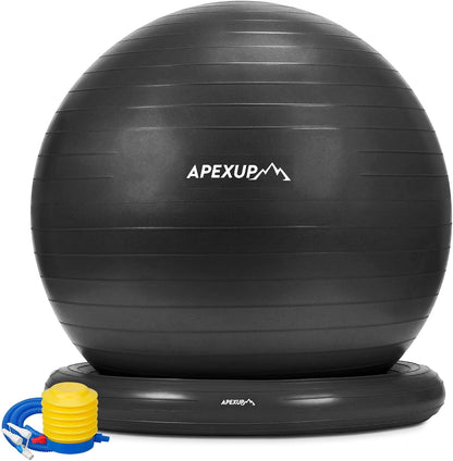 Yoga Ball Chair, Anti Slip Stability Ball Fitness Ball Seat