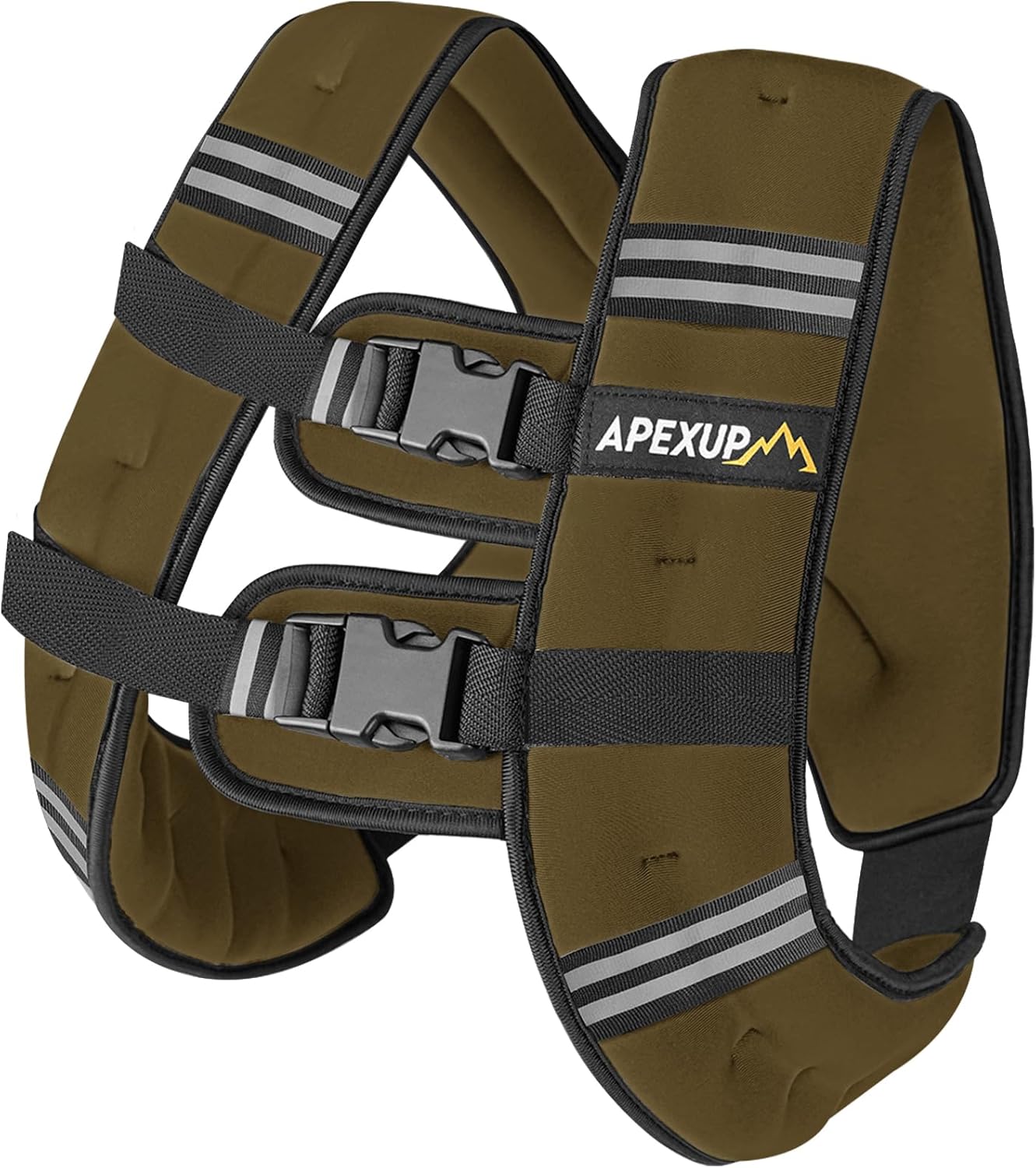 Weighted Vest with Reflective Stripe (5/10/15/20/25/30 lbs)