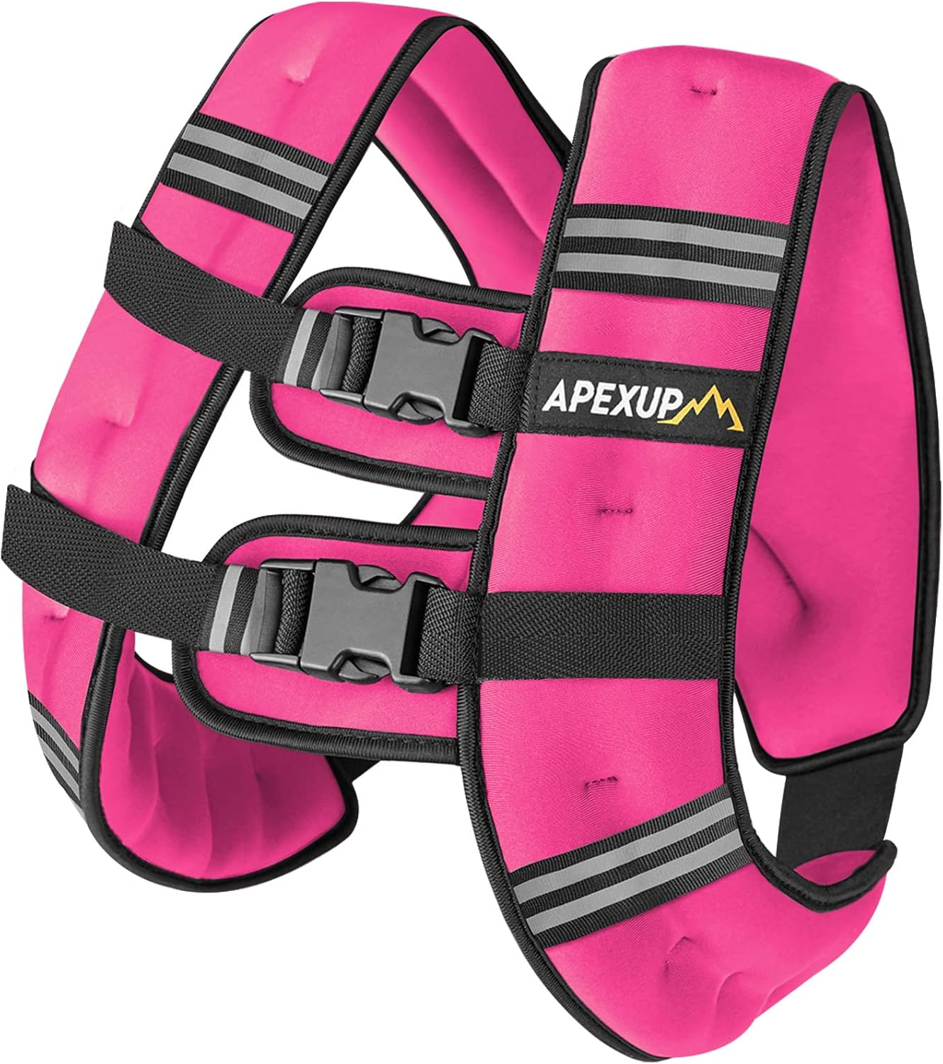 Weighted Vest with Reflective Stripe (5/10/15/20/25/30 lbs)