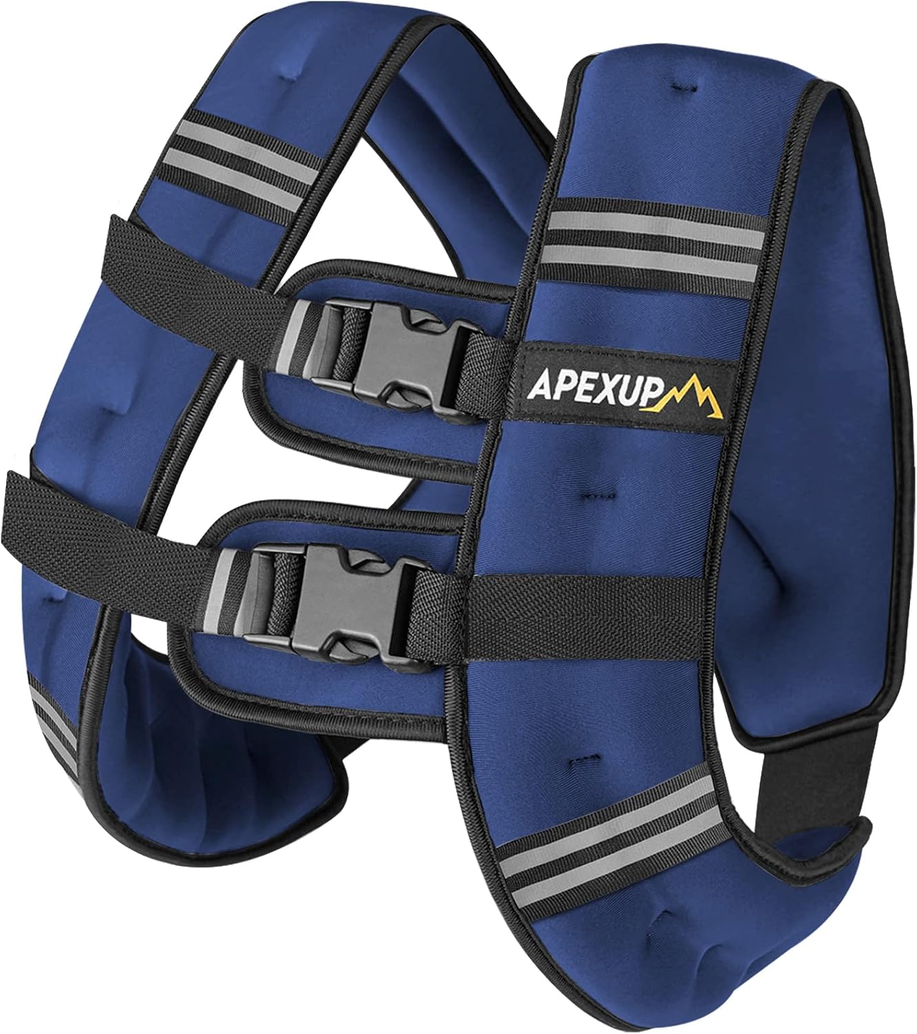 Weighted Vest with Reflective Stripe (5/10/15/20/25/30 lbs)