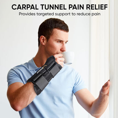 Adjustable Wrist Brace for Carpal Tunnel, with Wrist Splints