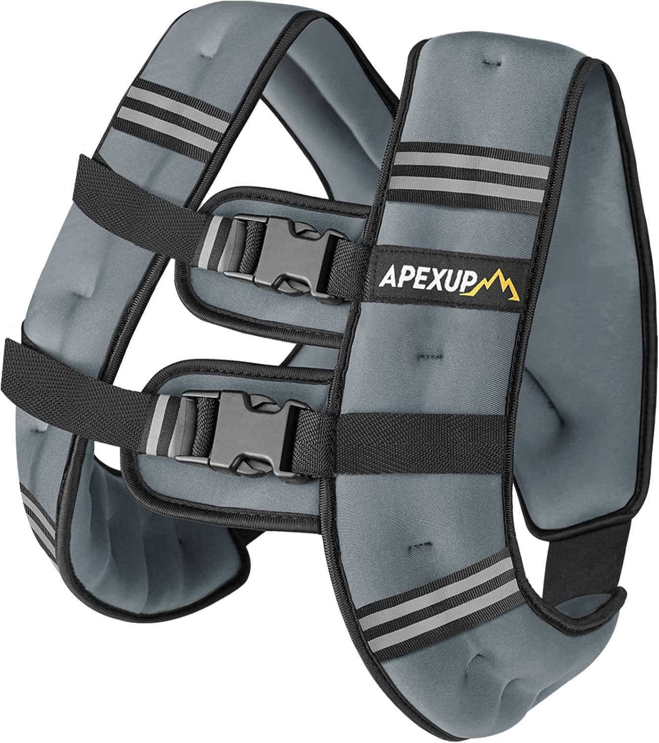 Weighted Vest with Reflective Stripe (5/10/15/20/25/30 lbs)