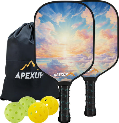 Fiberglass Pickleball Paddles Set of 2