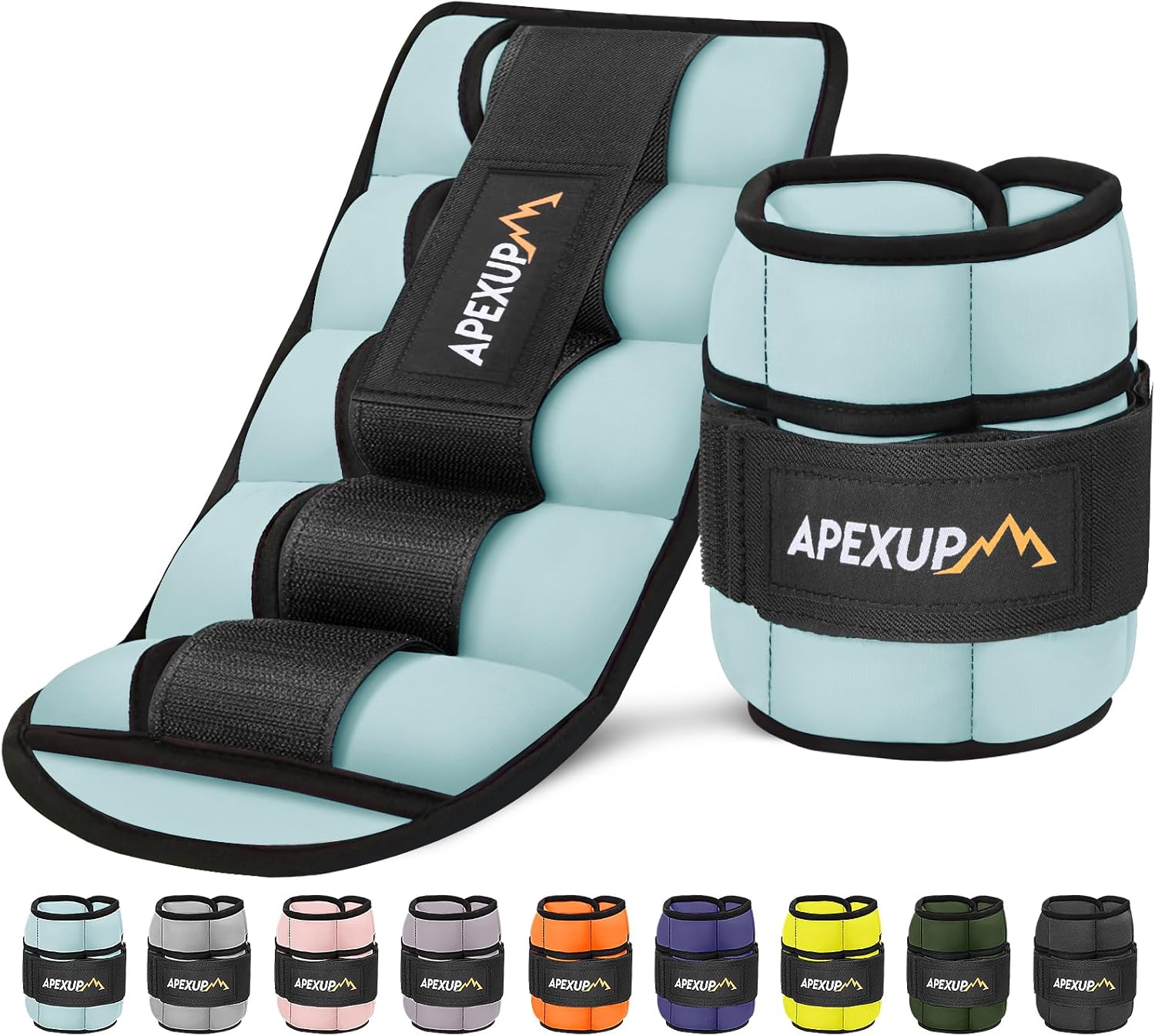 10 lbs/Pair Adjustable Ankle Weights [Upgraded]