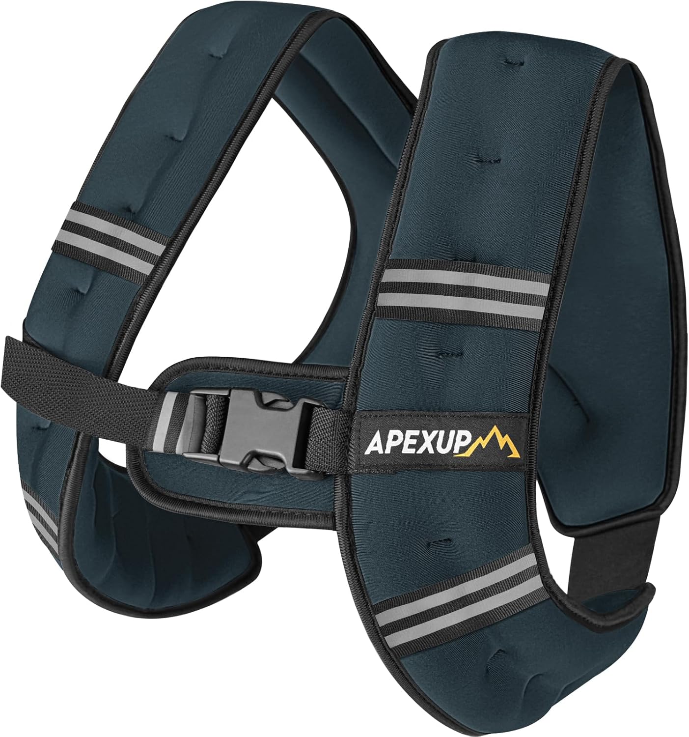 Weighted Vest with Reflective Stripe (5/10/15/20/25/30 lbs)