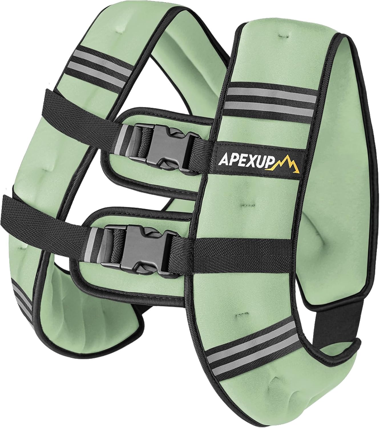 Weighted Vest with Reflective Stripe (5/10/15/20/25/30 lbs)
