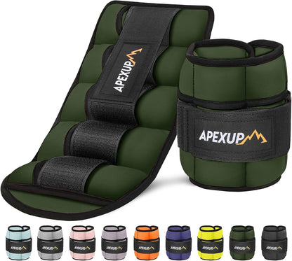10 lbs/Pair Adjustable Ankle Weights [Upgraded]