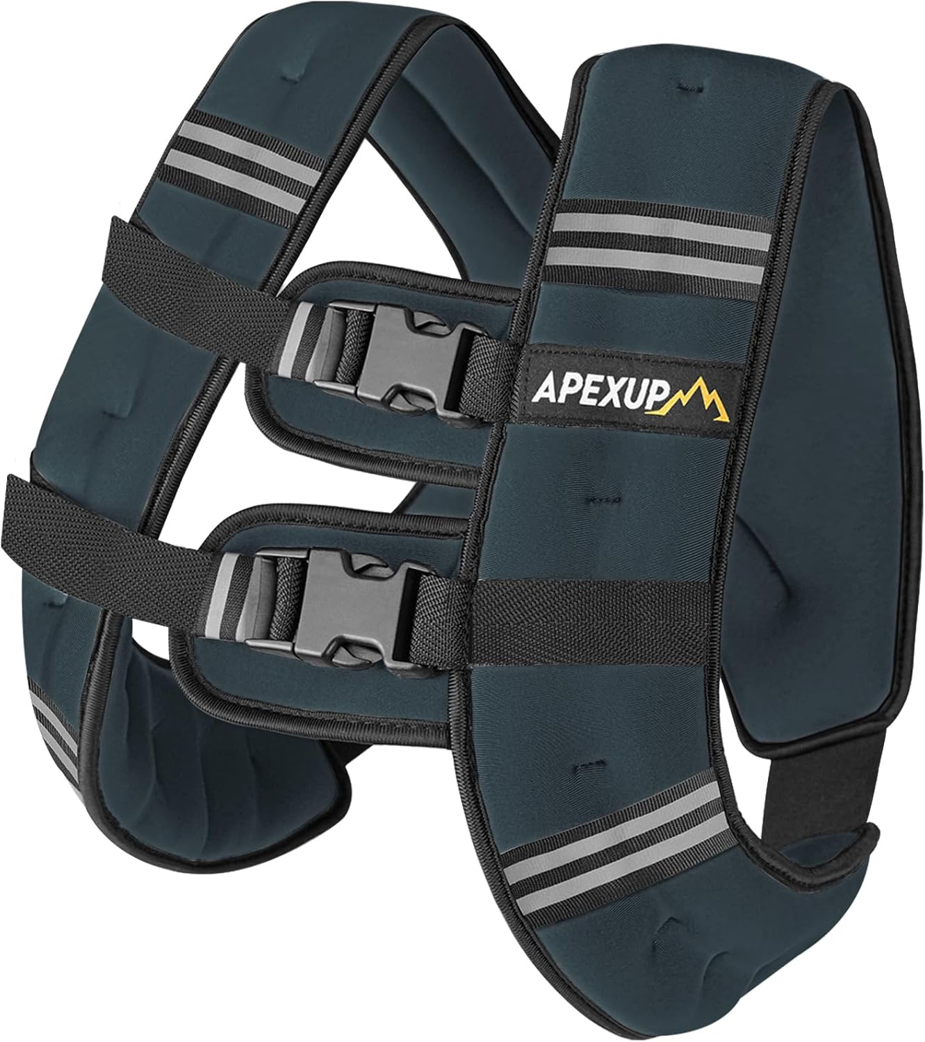 Weighted Vest with Reflective Stripe (5/10/15/20/25/30 lbs)