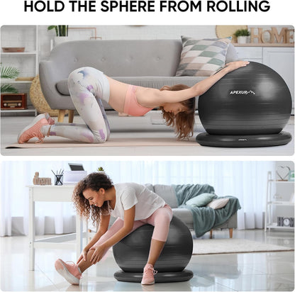 Yoga Ball Chair, Anti Slip Stability Ball Fitness Ball Seat