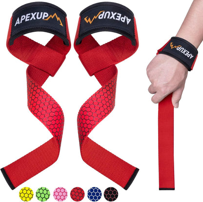 Lifting Wrist Straps with Padded Neoprene