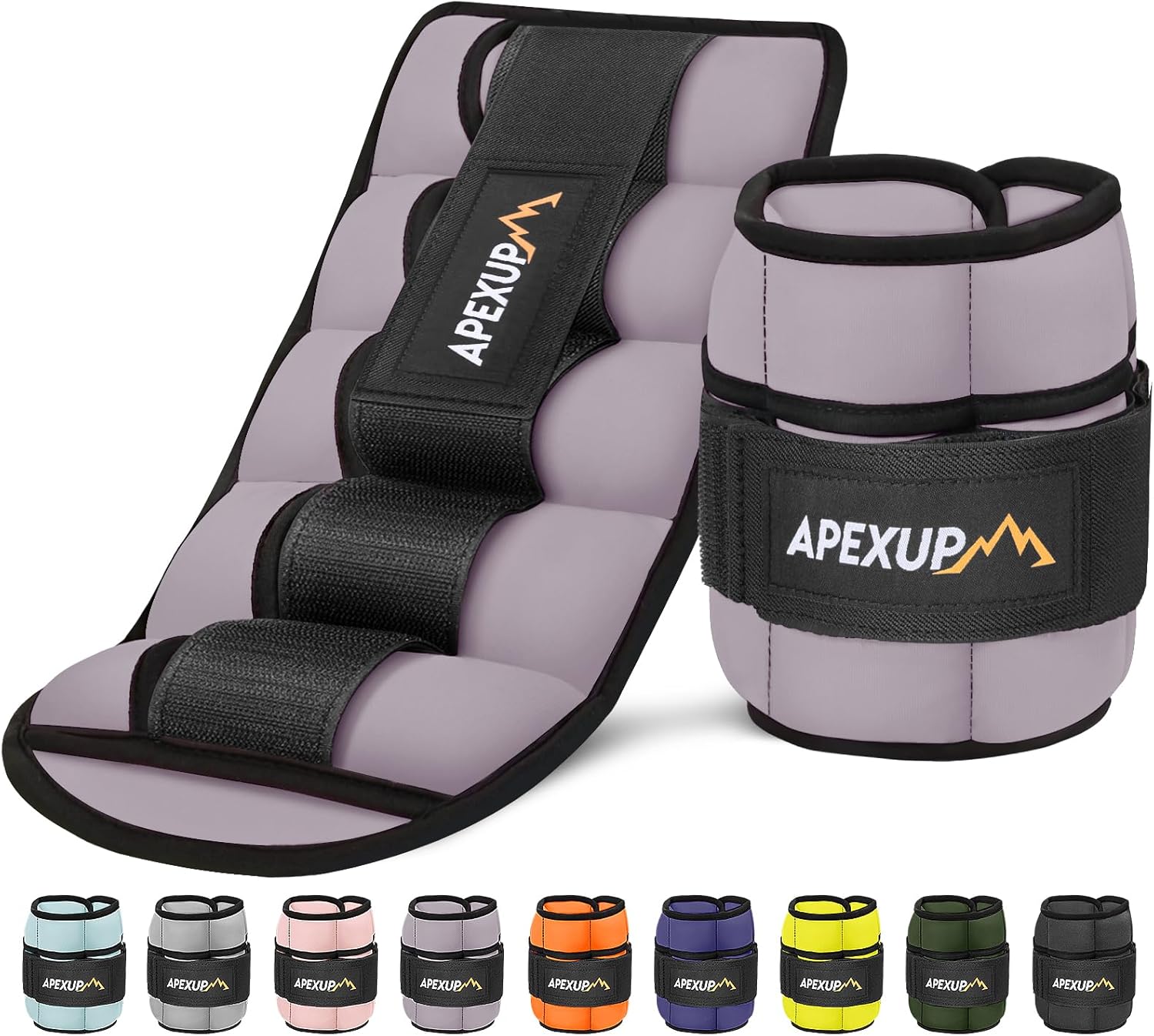 10 lbs/Pair Adjustable Ankle Weights [Upgraded]