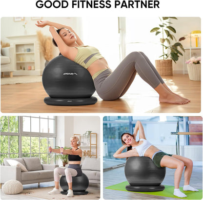 Yoga Ball Chair, Anti Slip Stability Ball Fitness Ball Seat