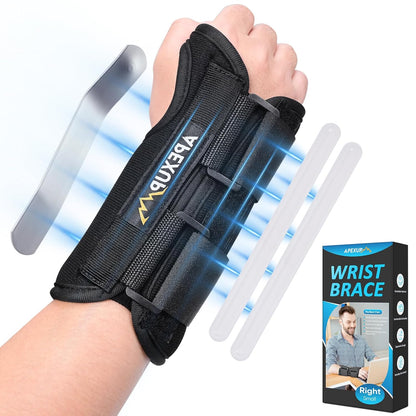 Adjustable Wrist Brace for Carpal Tunnel, with Wrist Splints