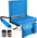 Portable Stadium Seats with Back Support, Large Pocket, Cup Holder