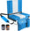 Portable Stadium Seats with Back Support, Large Pocket, Cup Holder
