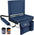 Portable Stadium Seats with Back Support, Large Pocket, Cup Holder