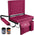 Portable Stadium Seats with Back Support, Large Pocket, Cup Holder
