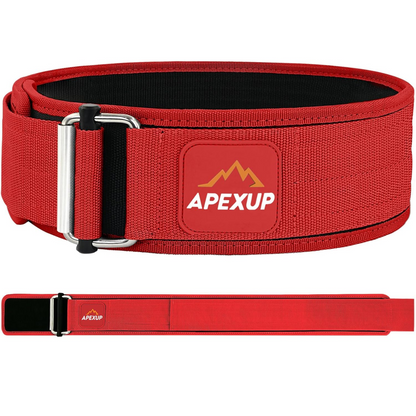 Red Weight Lifting Belt