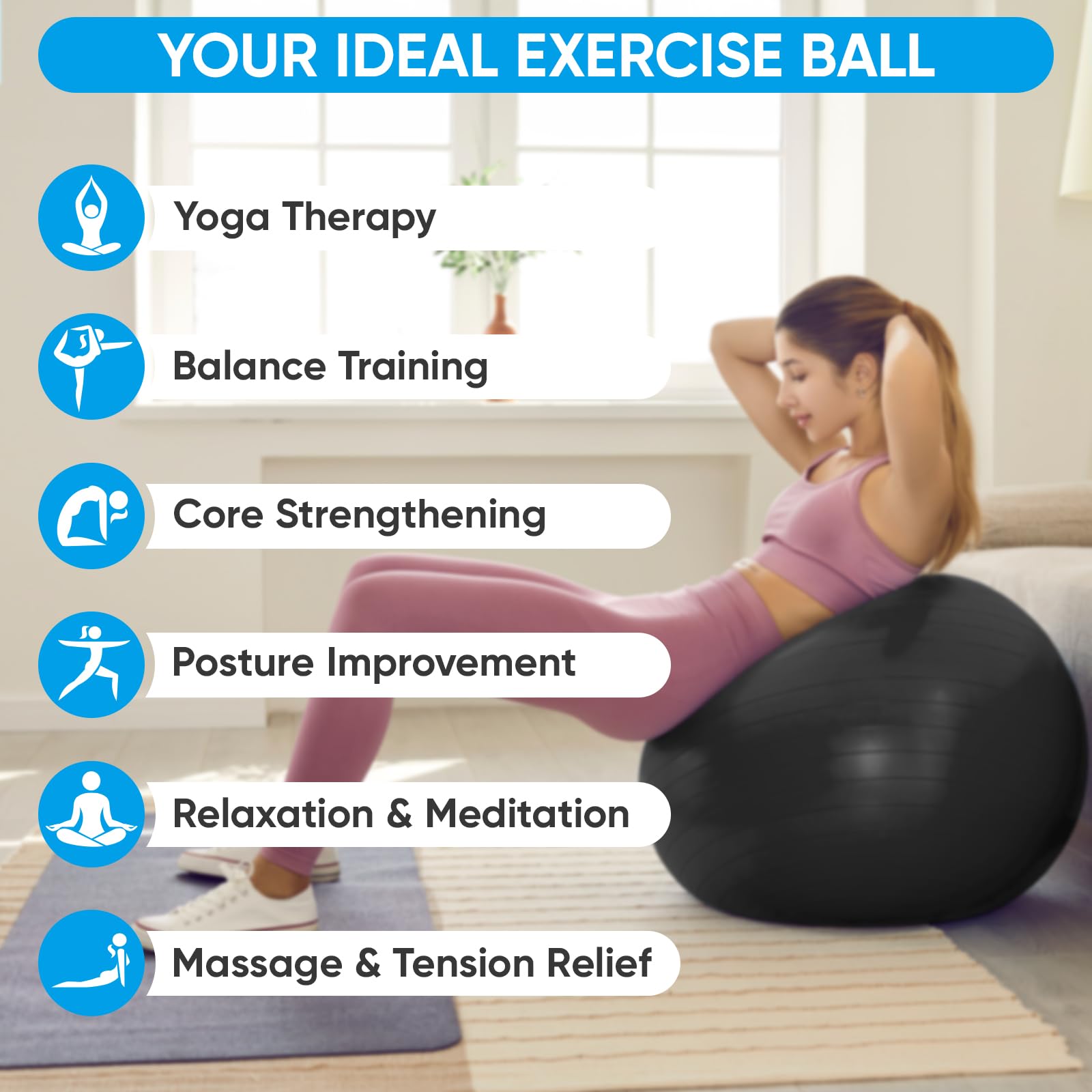 Yoga Exercise Ball