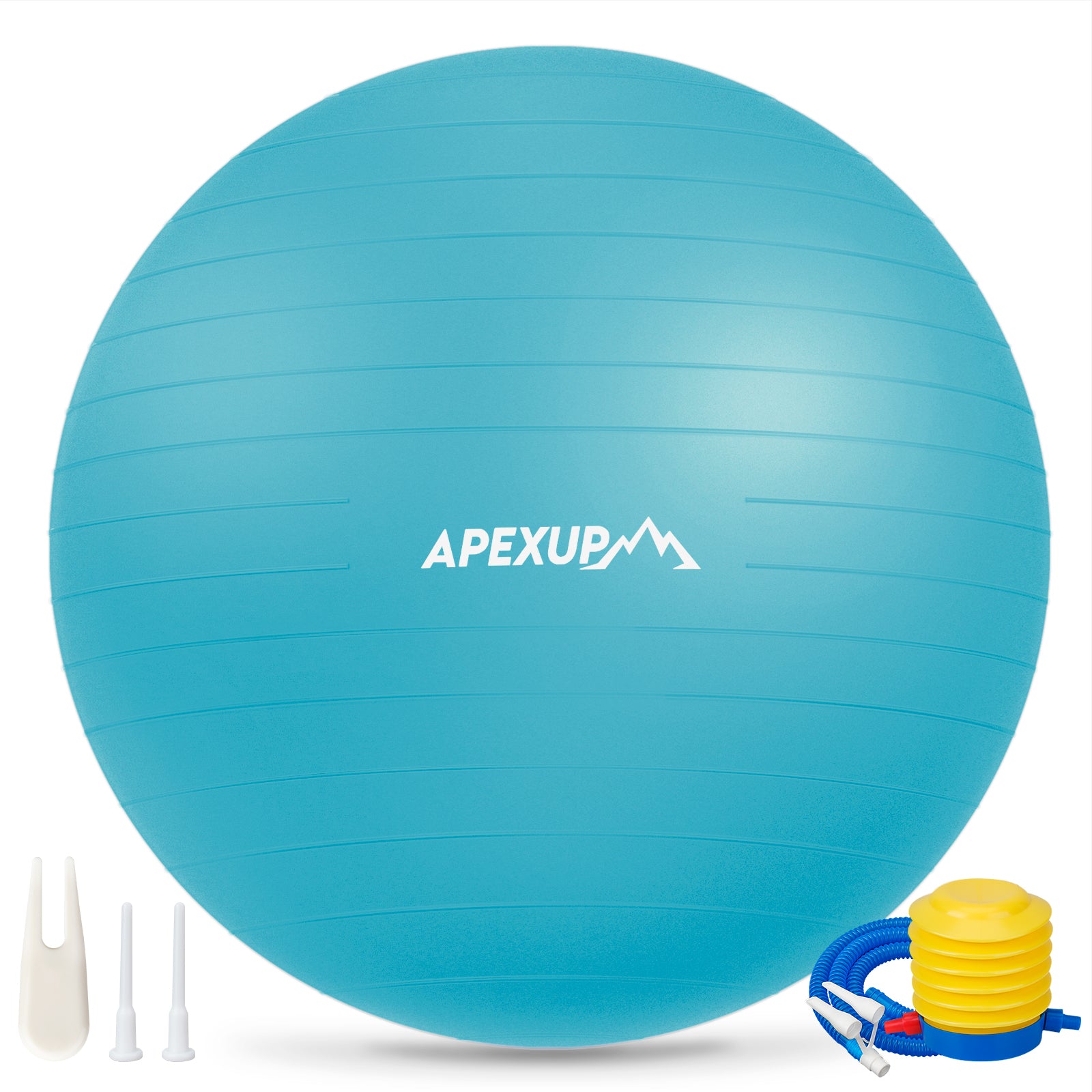 Yoga Exercise Ball, Heavy Duty Large Gym Ball, Anti Slip, Stable